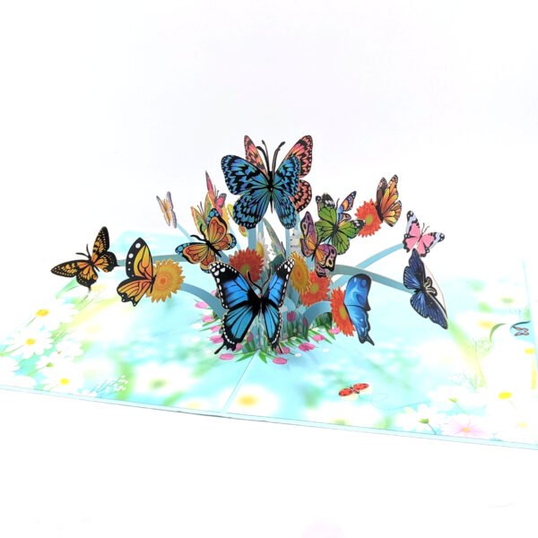 Butterfly Garden Pop-Up Card