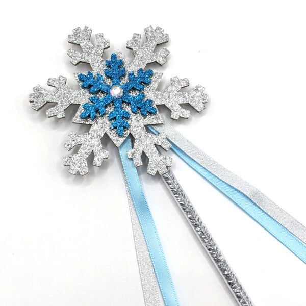 Sparkling Snowflake Magic Wand