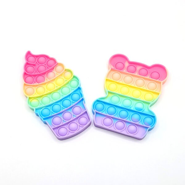 Pop-It Fidget Toy – Bear or Ice Cream